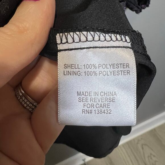 ModCloth Time to Shine Purple Metallic Dress - Picture 11 of 13